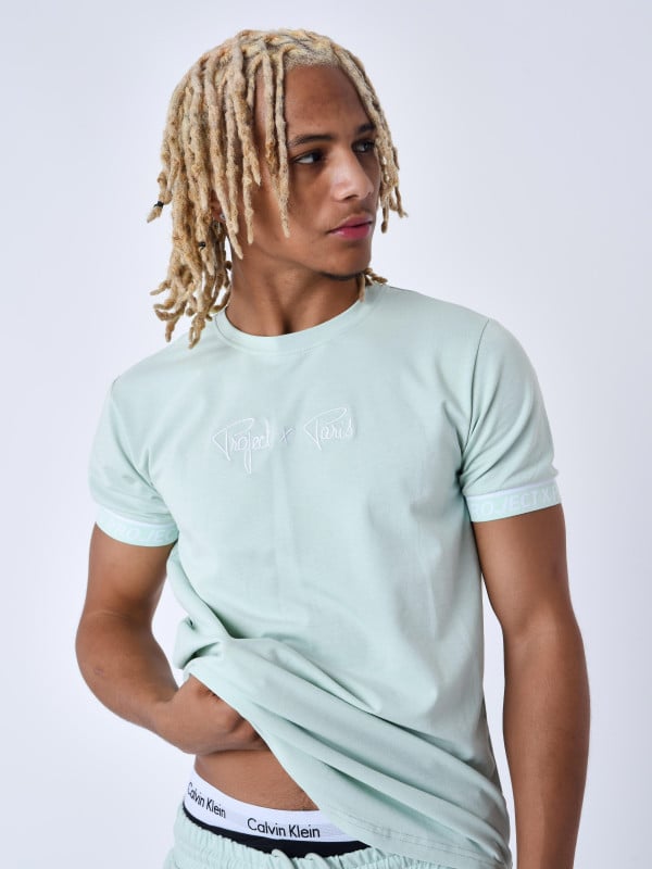 project x paris T-shirt a bandes élastiques