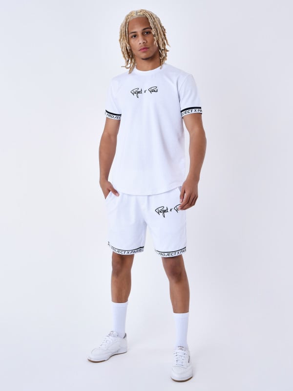 Project X Paris T-shirt A Bandes élastiques