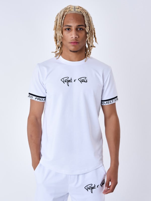 Project X Paris T-shirt A Bandes élastiques