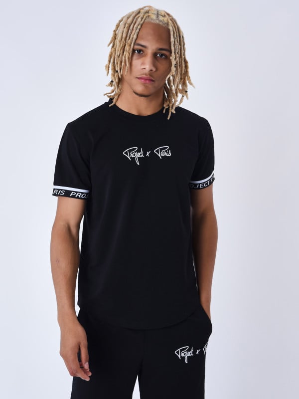 Project X Paris T-shirt A Bandes élastiques