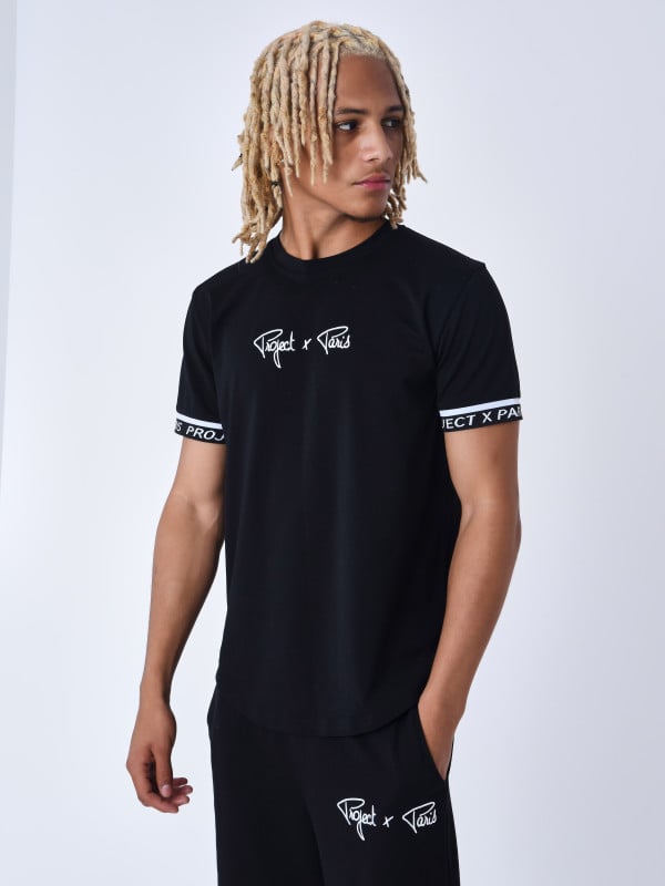Project X Paris T-shirt A Bandes élastiques