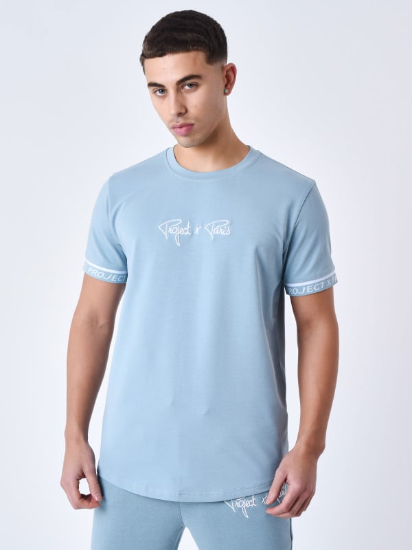 Project X Paris T-shirt A Bandes élastiques