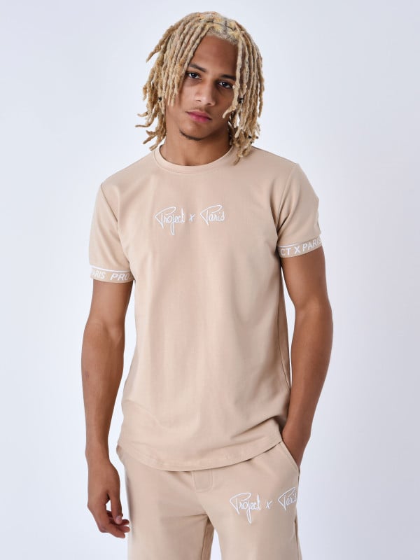 Project X Paris T-shirt A Bandes élastiques