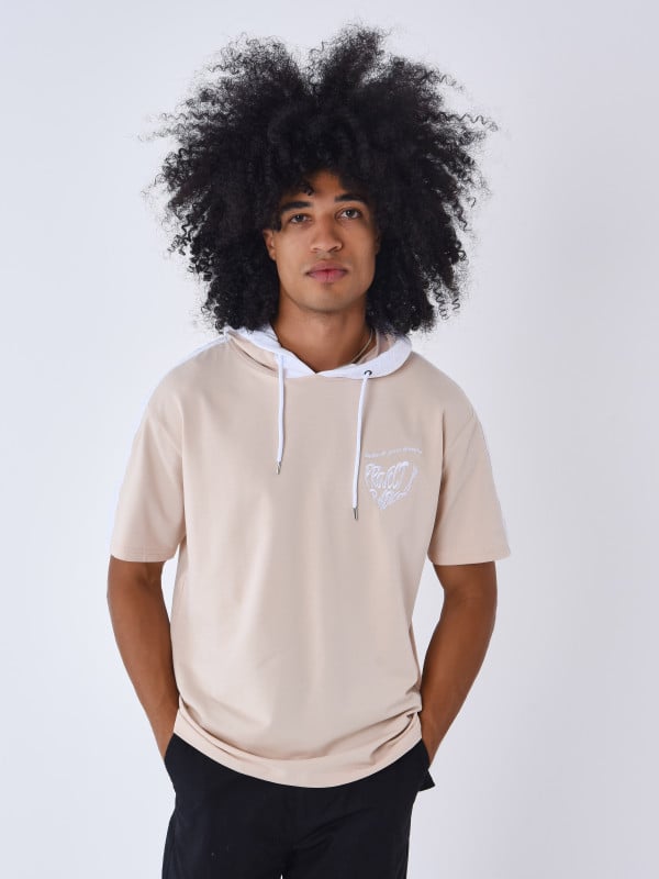 project x paris T-shirt à capuche Coeur Loud