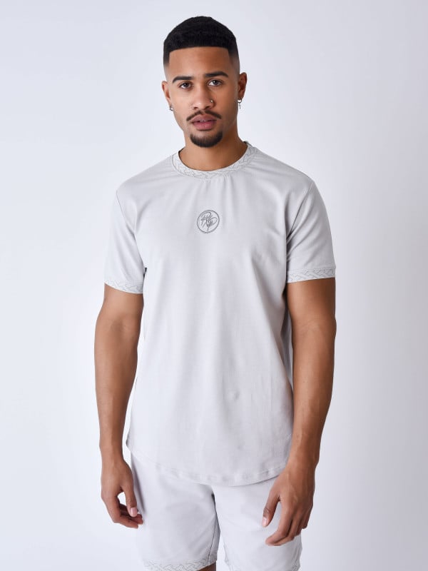 project x paris T-shirt à détails tissé labyrinthe