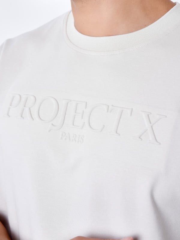 Project X Paris T-shirt à Embosse