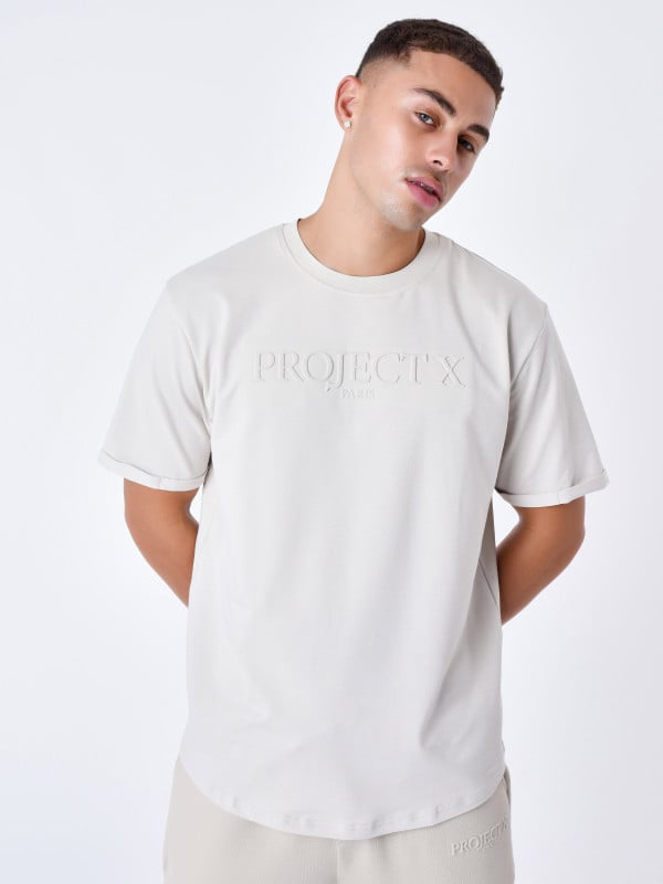 project x paris T-shirt à embosse