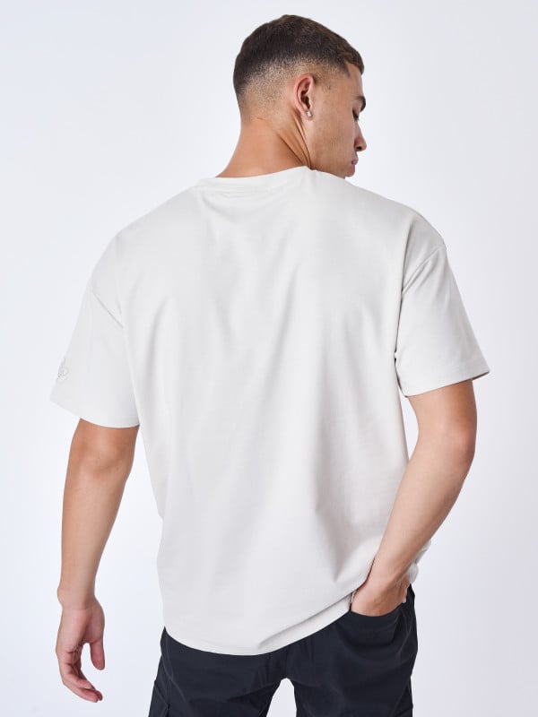 Project X Paris T-shirt à Poche Contrasté