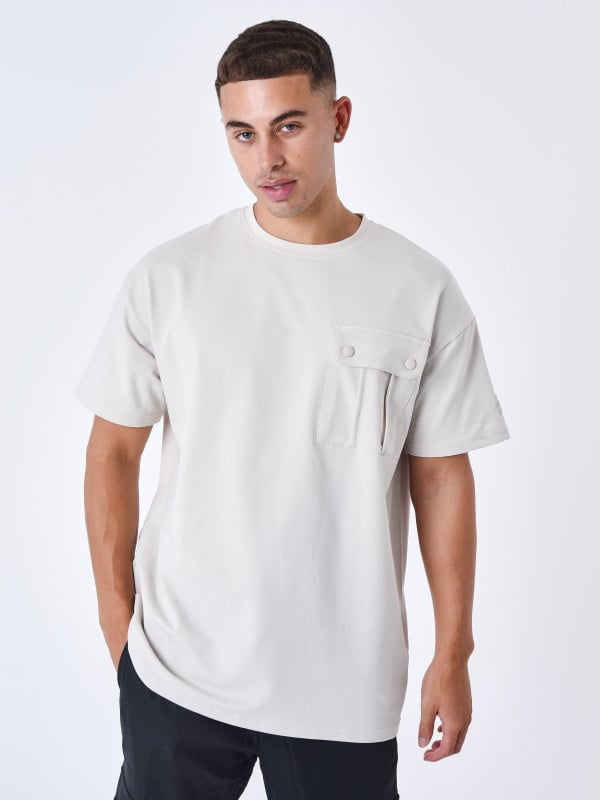 project x paris T-shirt à poche contrasté