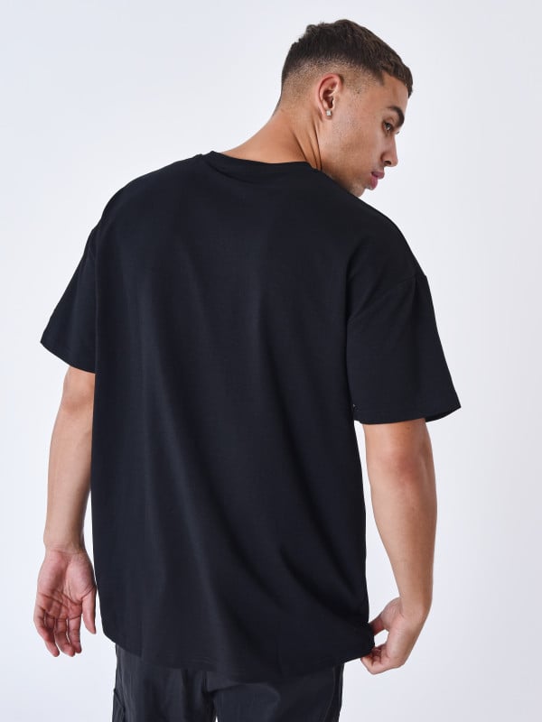 Project X Paris T-shirt à Poche Contrasté