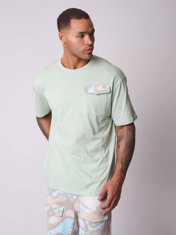 project x paris T-shirt ample rabat de poche
