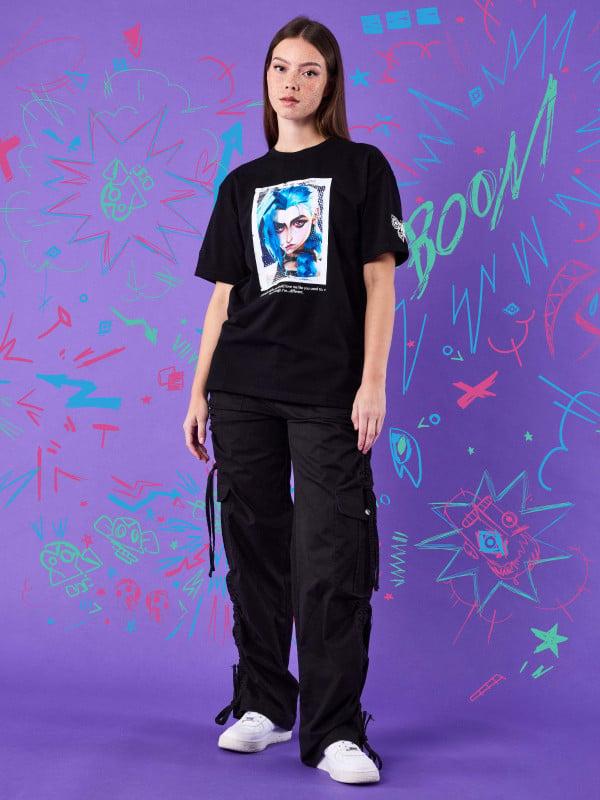 Project X Paris T-shirt Arcane Mugshot - Jinx