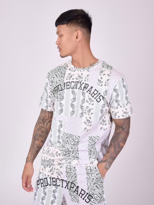 Project X Paris T-shirt Avec Motif "bandana"