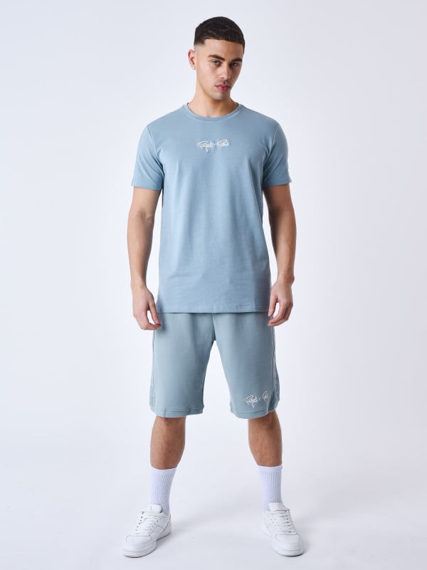 Project X Paris T-shirt Bande épaules Logo Brodé