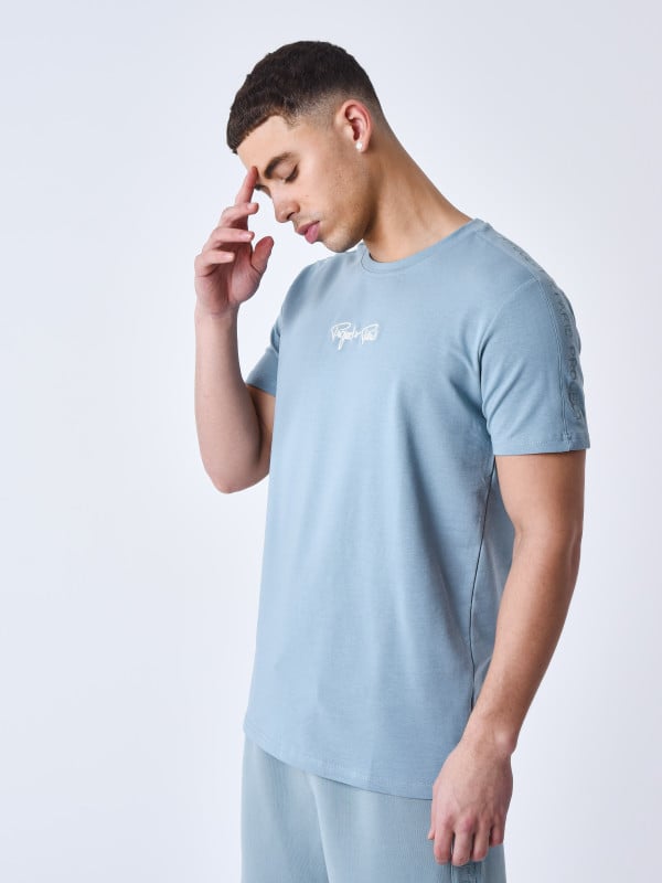 Project X Paris T-shirt Bande épaules Logo Brodé