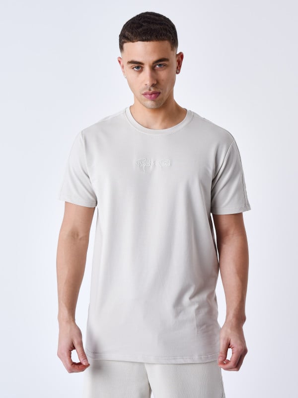 Project X Paris T-shirt Bande épaules Logo Brodé