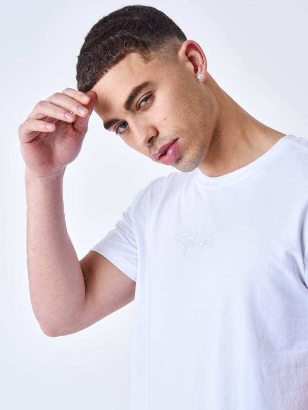 project x paris T-shirt Bande épaules logo brodé