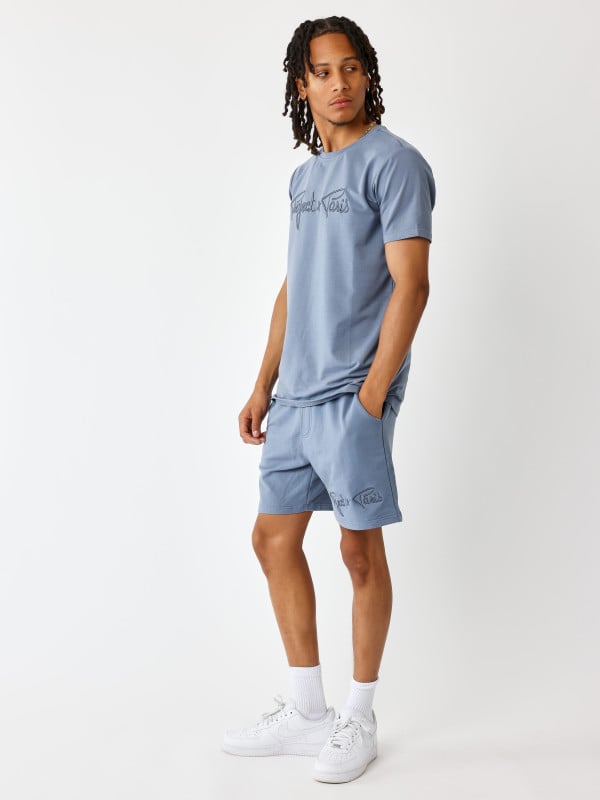 Project X Paris T-shirt Basic Broderie Signature