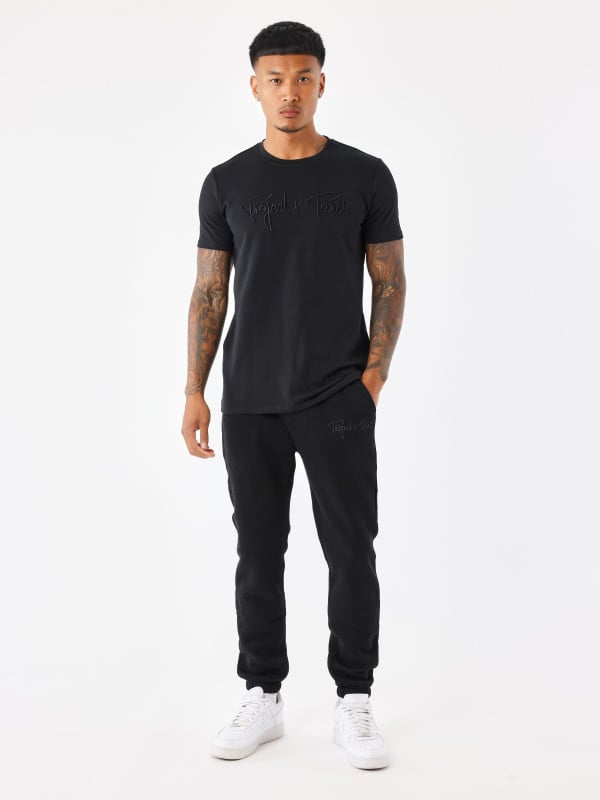 Project X Paris T-shirt Basic Broderie Signature