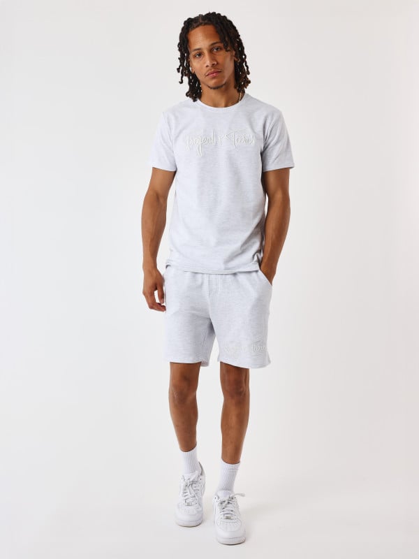 Project X Paris T-shirt Basic Broderie Signature