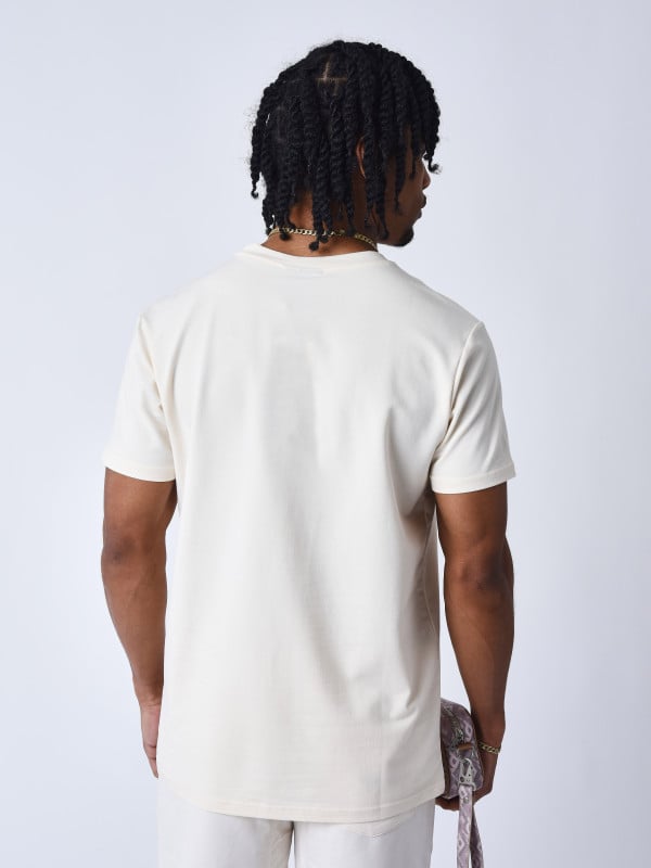 Project X Paris T-shirt Basic Broderie Signature
