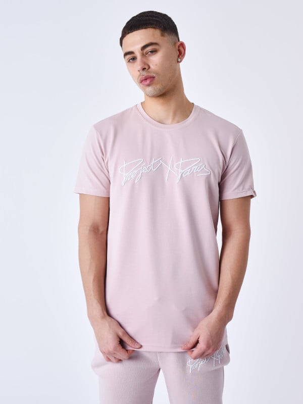 Project X Paris T-shirt Basic Full Logo Broderie