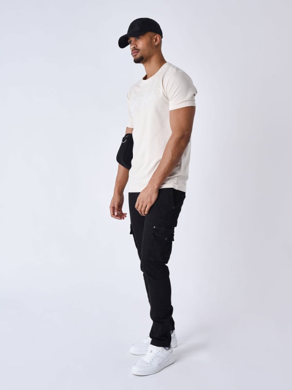 Project X Paris T-shirt Basic Full Logo Broderie
