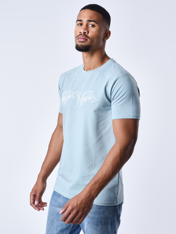 Project X Paris T-shirt Basic Full Logo Broderie