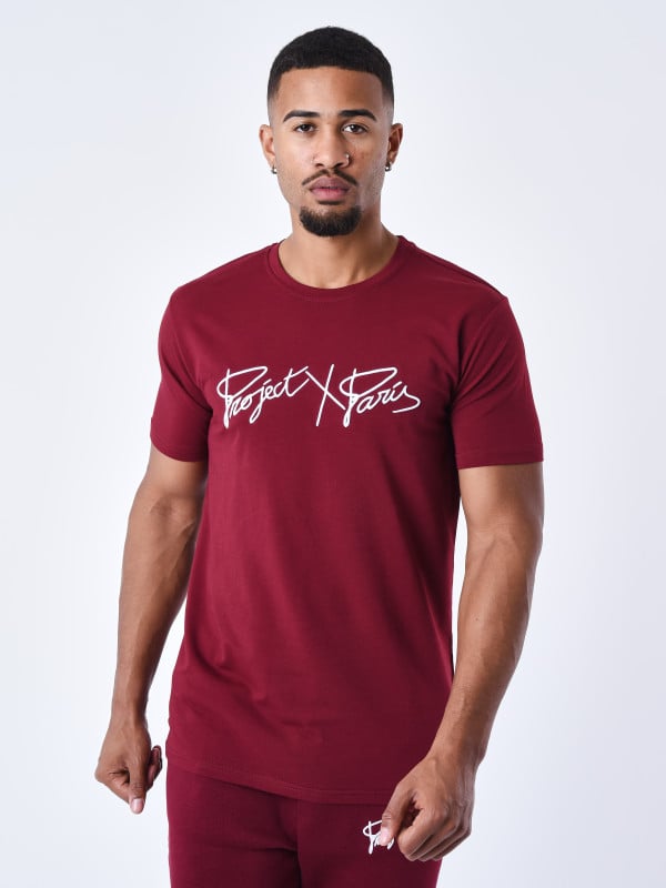 Project X Paris T-shirt Basic Full Logo Broderie