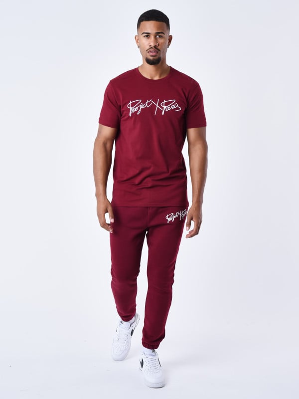 Project X Paris T-shirt Basic Full Logo Broderie