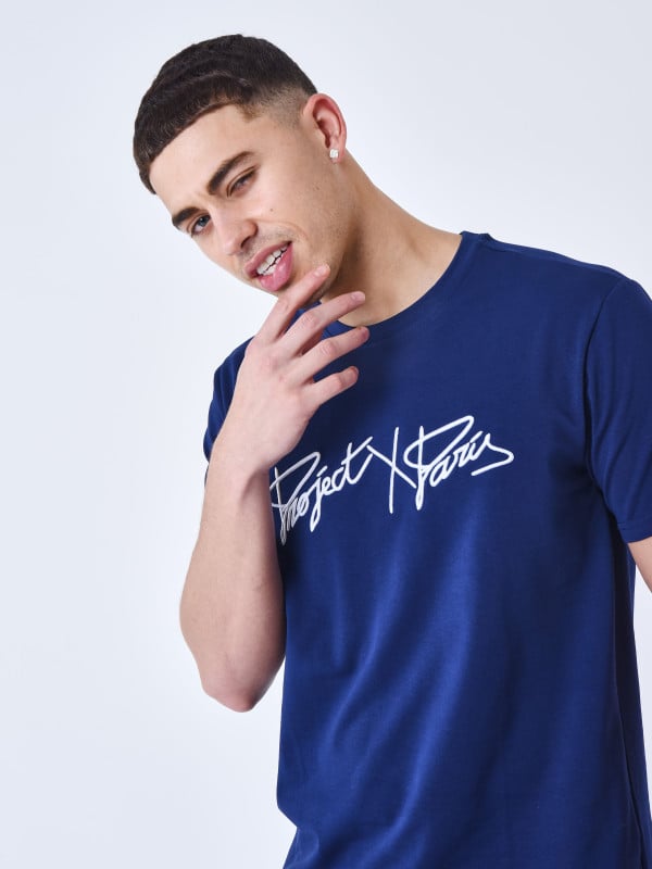 project x paris T-shirt basic full logo broderie