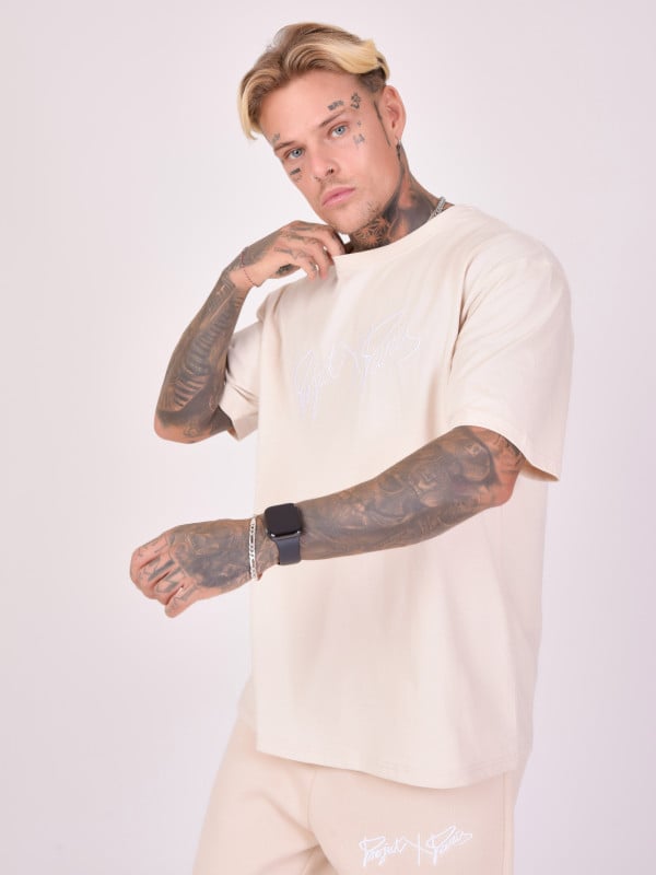 project x paris T-shirt basic full logo broderie