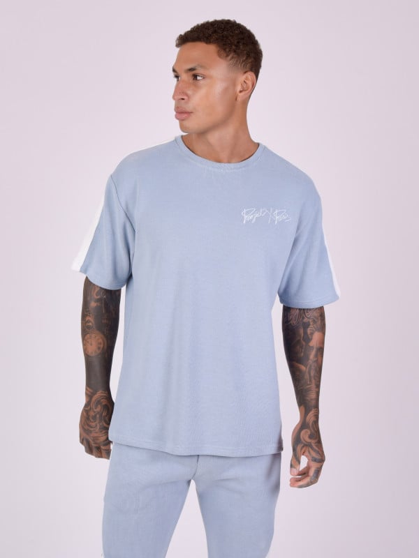 Project X Paris T-shirt Bicolore Style Maille