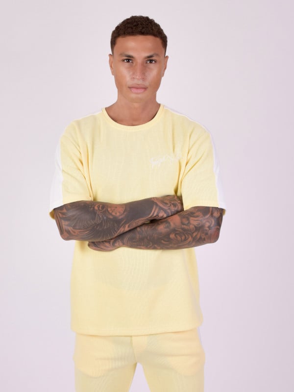Project X Paris T-shirt Bicolore Style Maille