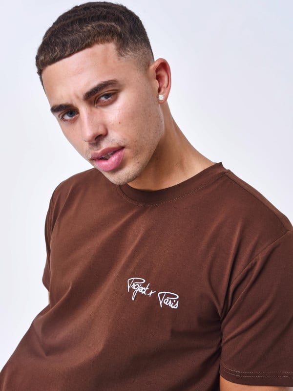 Project X Paris T-shirt Brodé Logo Signature