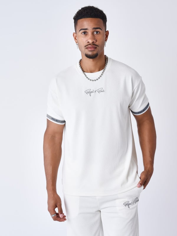 project x paris T-shirt Brodée signature