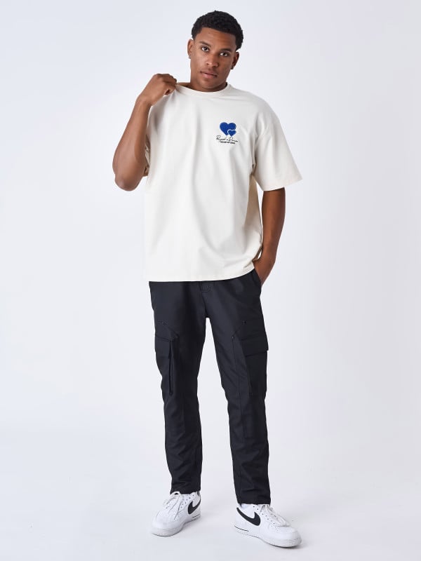 Project X Paris T-shirt Broderie Cold Hearts