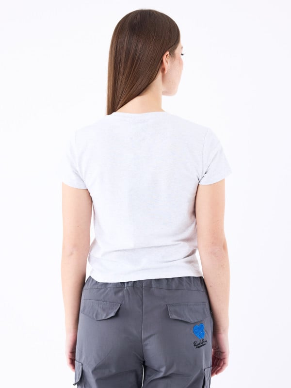 Project X Paris T-shirt Broderie Cold Hearts