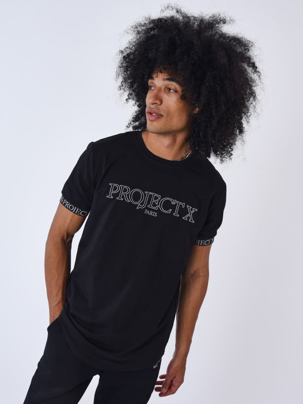 Project X Paris T-shirt Broderie Contour