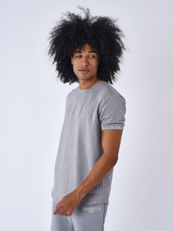 Project X Paris T-shirt Broderie Contour