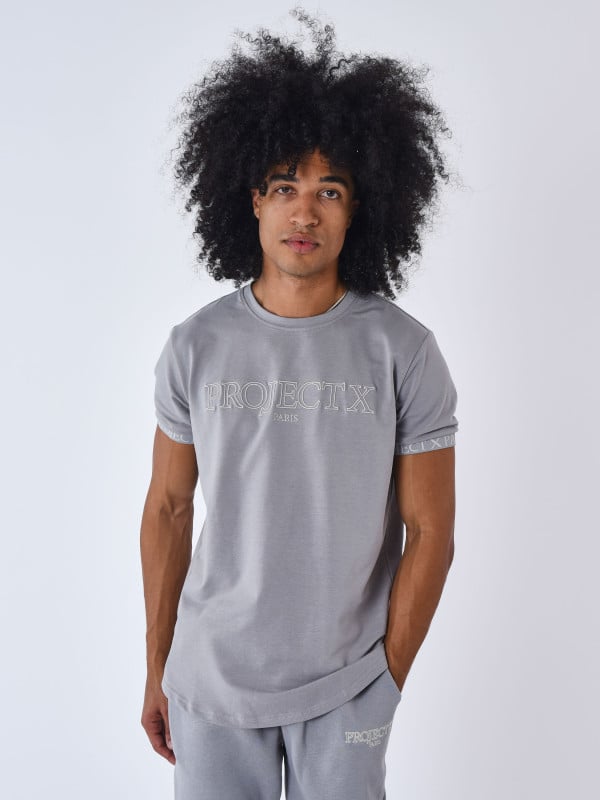 project x paris T-shirt broderie Contour