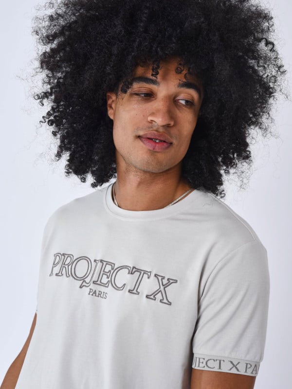 Project X Paris T-shirt Broderie Contour