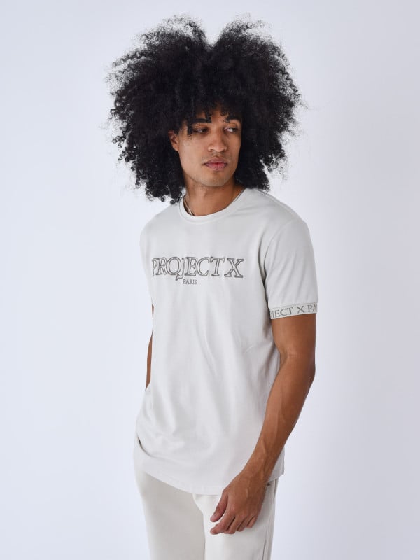 Project X Paris T-shirt Broderie Contour