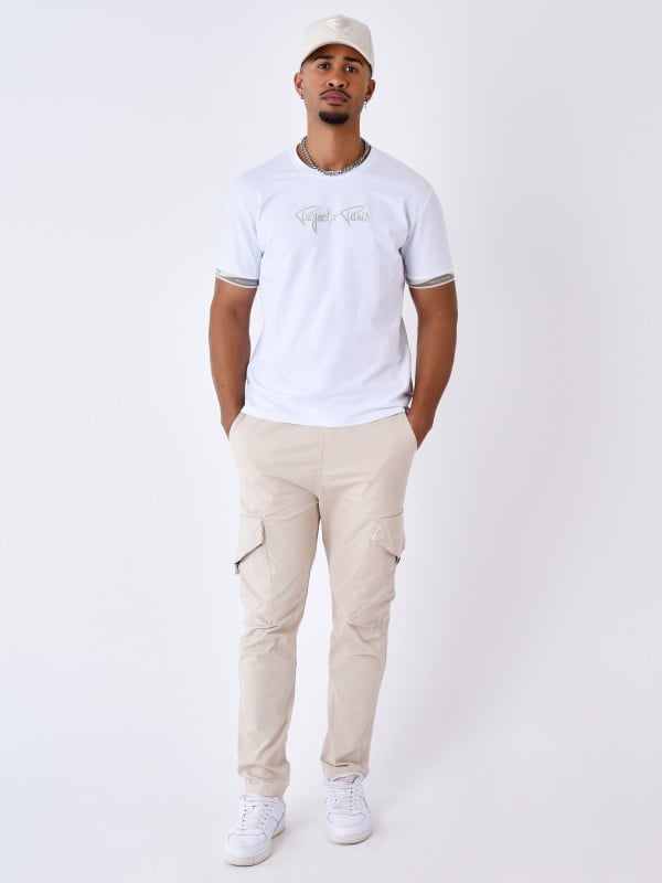 Project X Paris T-shirt Classique Bord-côte Wavy