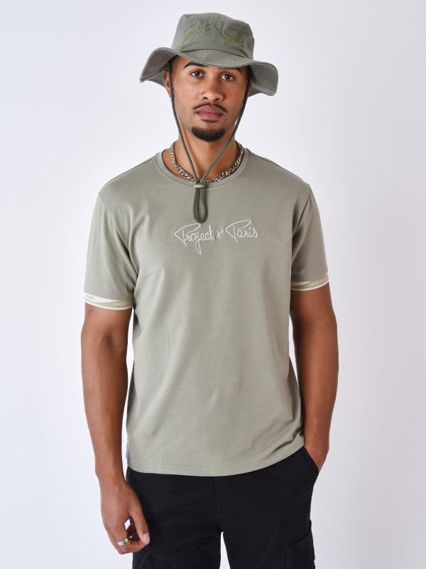 project x paris T-shirt Classique bord-côte wavy