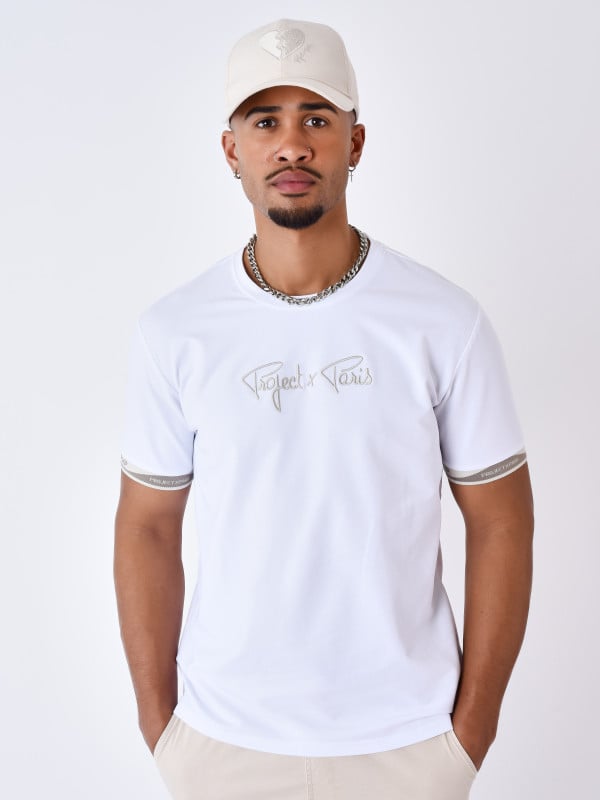 project x paris T-shirt Classique bord-côte wavy