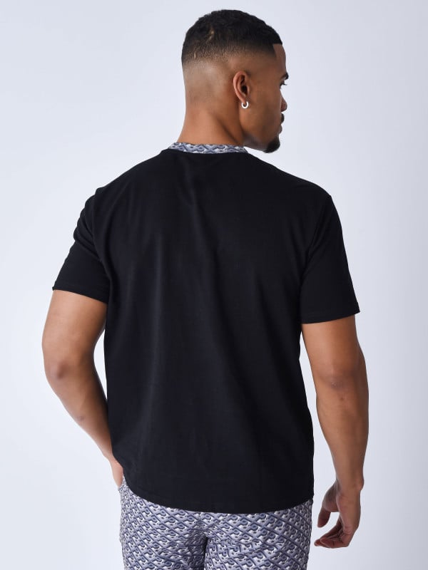 Project X Paris T-shirt Classique Col Graphic Gaze