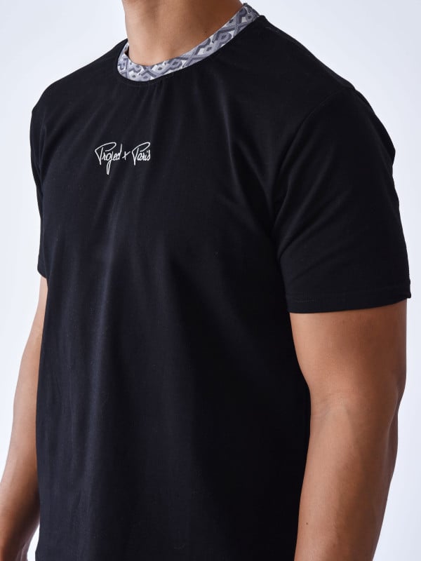 Project X Paris T-shirt Classique Col Graphic Gaze