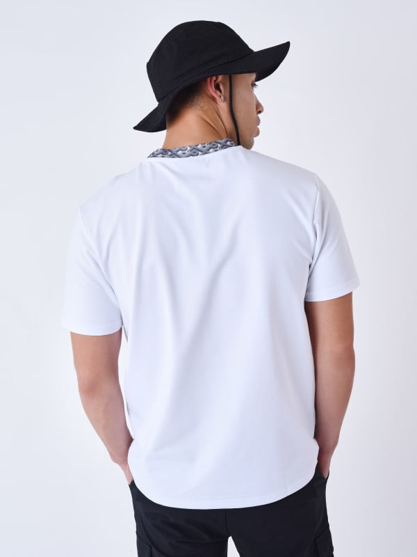 Project X Paris T-shirt Classique Col Graphic Gaze