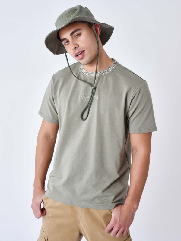 project x paris T-shirt classique col Graphic Gaze